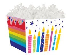 Rainbow Cake Candles