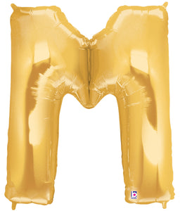 Letter M Gold