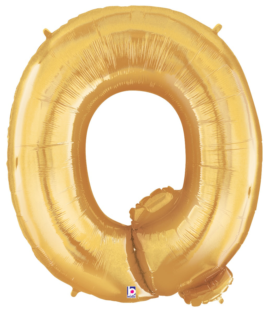 Letter Q Gold