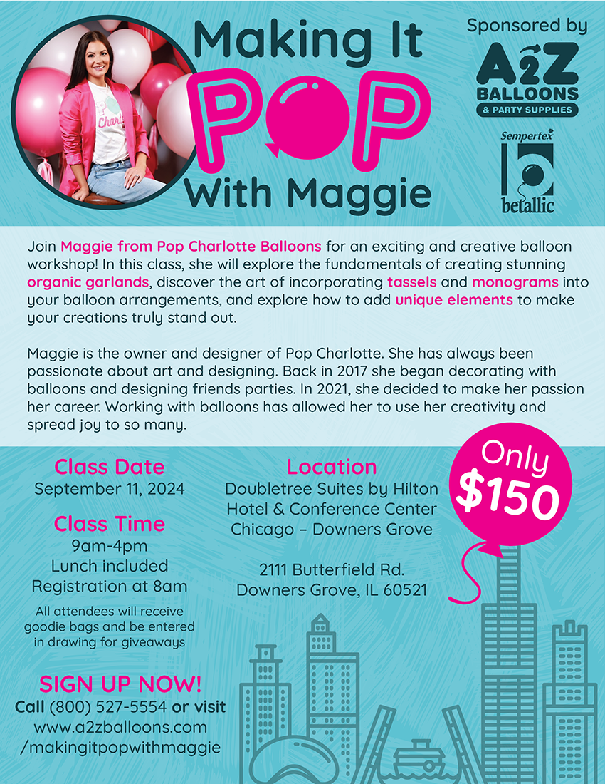 Making it Pop With Maggie from Pop Charlotte Balloons